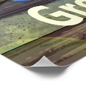 Anti-groene nieuwe deal - 24 x 36 Poster afdrukken (Hoek)