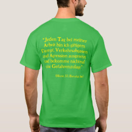 Anti Grüne Spruch T-shirt