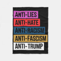 Anti haat leugens racisme fascisme verzet zich teg