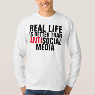 Anti (haat) sociale media t-shirts