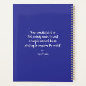 Anti haat tegen pesten. Gepersonaliseerd Planner (Achterkant)