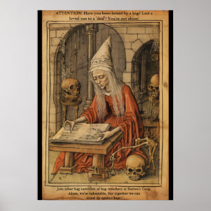 Anti-HAG Support Groep - BG3 FanArt Poster