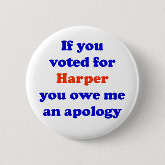 Anti-Harper-Button Ronde Button 5,7 Cm