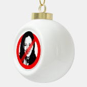 ANTI HARRIS KERAMISCHE BAL ORNAMENT (Rechts)