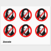 ANTI HARRIS RONDE STICKER (Vel)