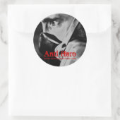 Anti-Hero Respirator Sticker (Tas)