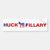 Anti-Hillary Clinton Bumpersticker (Voorkant)