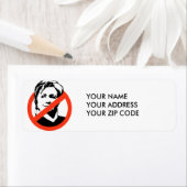 ANTI-HILLARY CLINTON - ETIKET (Insitu)