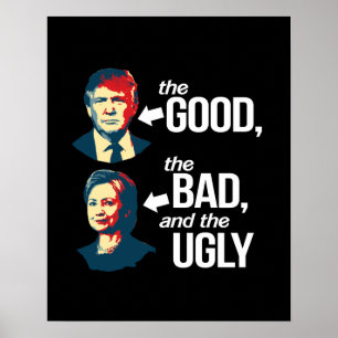 Anti-Hillary - het goede, het slechte en het lelij Poster
