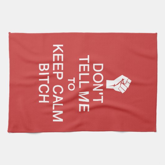 Anti - houd aangepaste handdoek kalm (Horizontaal)