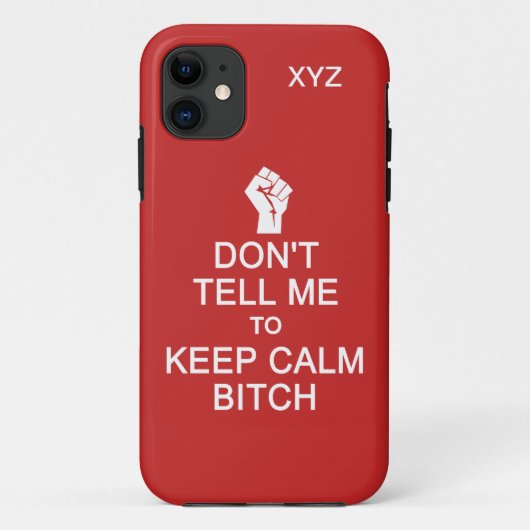 Anti - houd aangepaste hoesjes kalm (Achterkant)