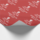 Anti - houd kalm verpakkingspapier cadeaupapier (Hoek)