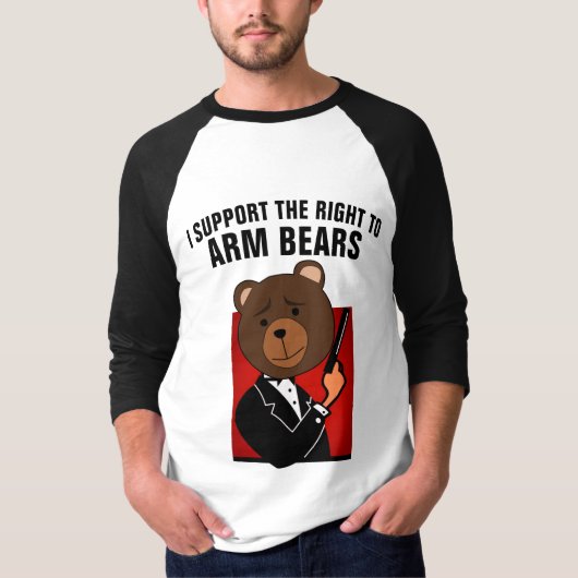 ANTI-HUNTING, BESCHERM BEREN T-Shirts (Voorkant)