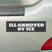 anti-ICE humor Bumpersticker (Op auto)