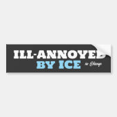 anti-ICE humor Bumpersticker (Voorkant)