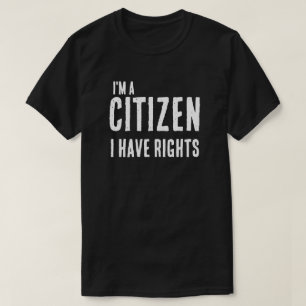 Anti-ICE Ik ben een Burger T-shirt