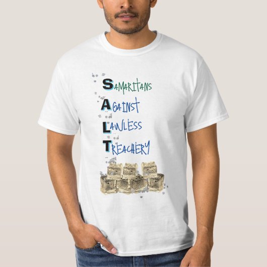 ANTI-Ice Political Value Tee (SALT) - Salt T-shirt (Voorkant)