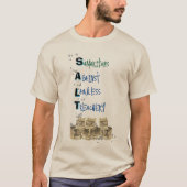 ANTI-Ice (sand) Political - (SALT) T-shirt (Voorkant)