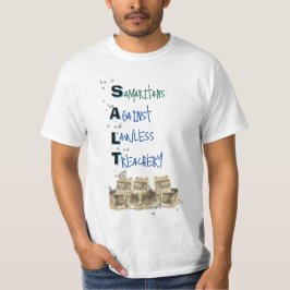ANTI-Ijs Politieke Waarde T-shirt (ZOUT) - Zout
