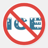 anti-ijs ronde sticker (Voorkant)