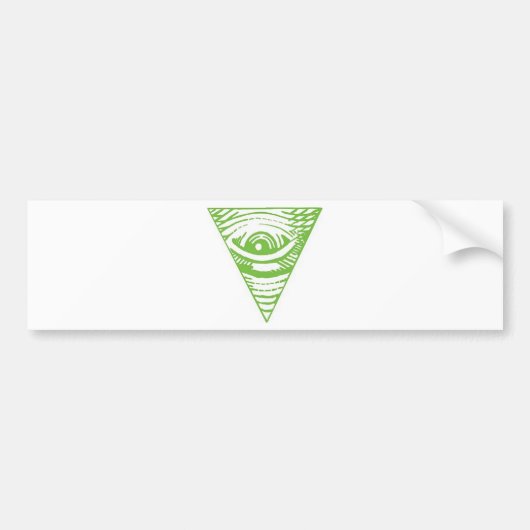 Anti-Illuminati Bumpersticker (Voorkant)