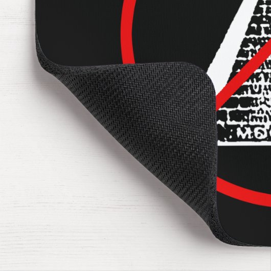 Anti Illuminati New World Order NWO Mousepad Muismat (Hoek)