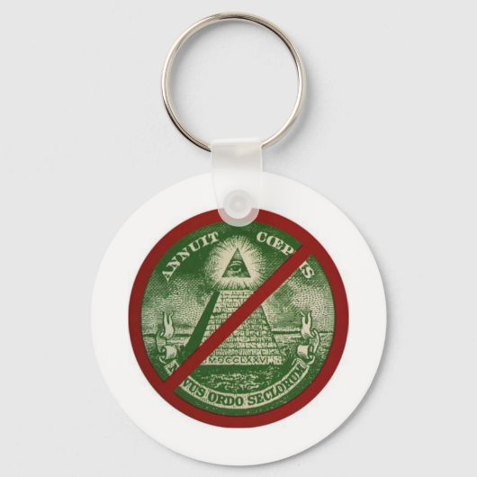 Anti-Illuminati-sleutelhanger Sleutelhanger (Voorkant)
