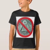 Anti Illuminati T shirt (Voorkant)