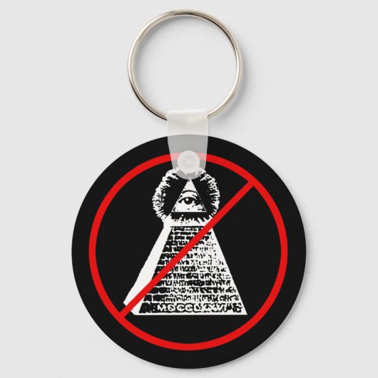 Anti-Illuninati Sleutelhanger (Voorkant)