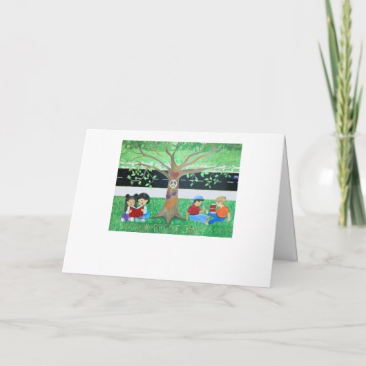 Anti-intimideert de Uitnodigingen van de Campagne (Achterkant)