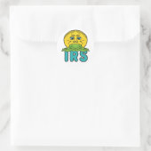 Anti IRS Ronde Sticker (Tas)