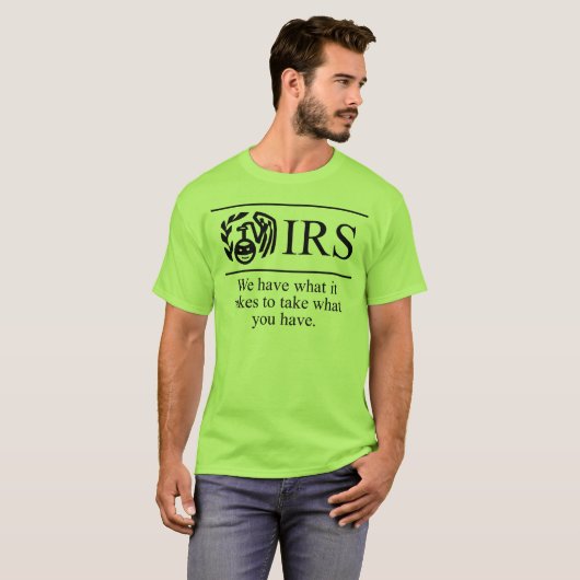 Anti-IRS Shirt (Voorkant volledig)