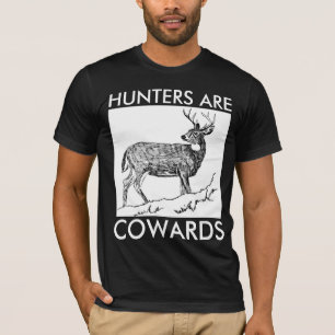 ANTI-JACHT T-SHIRTS, JAGERS ZIJN LAFAARDS T-SHIRT