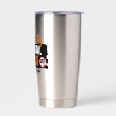 Anti-Jail Juice - Funny Coffee and Caffeine Humor Geïsoleerde Drinkbeker (Links)