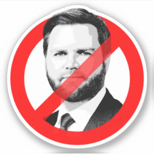 Anti-JD Vance Sticker