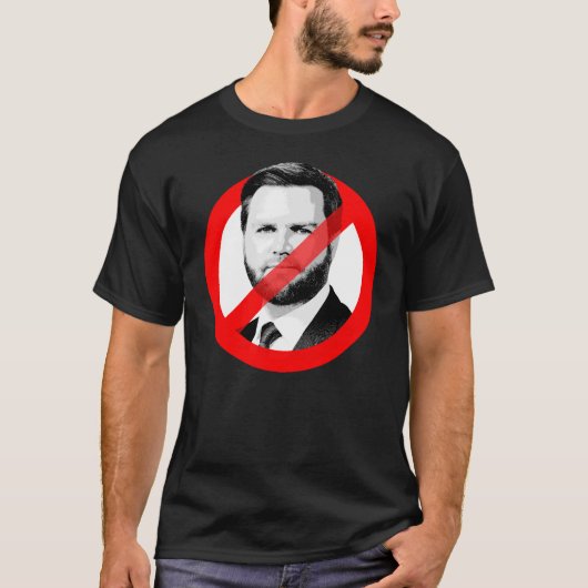 Anti-JD Vance T-shirt (Voorkant)