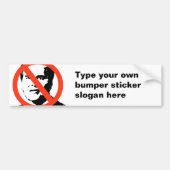 ANTI-JEB-STRUIK BUMPERSTICKER (Voorkant)