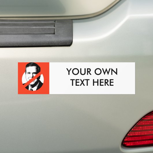 ANTI-JEB-STRUIK BUMPERSTICKER (Op auto)