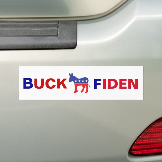Anti Joe Biden Bumpersticker (Op auto)