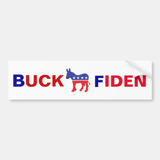 Anti Joe Biden Bumpersticker (Voorkant)