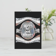 Anti Joe Biden citaat, ik identificeer me als niet