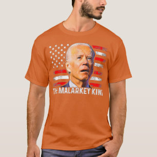 Anti Joe Biden de Malarkey King Pro Trump Ultra T-shirt