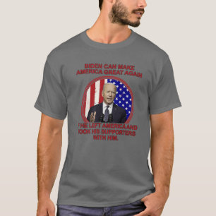 Anti-Joe Biden MAGA links T-shirt