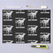 Anti Joe Biden My Dog Hates Biden Political Humor Tissuepapier (Craft)