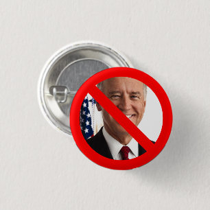Anti Joe Biden Ronde Button 3,2 Cm