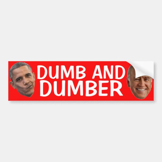 ANTI JOE BIDEN TRUMP 2020 BUMPERSTICKER (Voorkant)