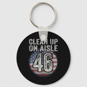 Anti Joe Biden Trump 2024 Back America Clean Up On Sleutelhanger