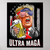 Anti Joe Biden Ultra Maga 4 Poster (Voorkant)