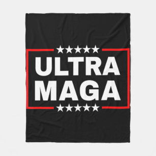 Anti Joe Biden Ultra Maga Fleece Deken