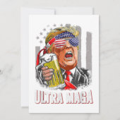 Anti Joe Biden Ultra Maga Kaart (Achterkant)